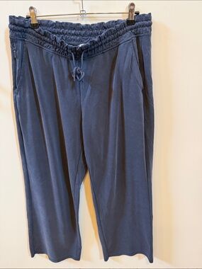 Athleta Navy Blue SeaSoft Straight Leg Pants